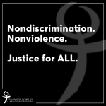We Will Never Trade One Form of Violence for Another.