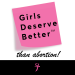 Remember women, teens, and unborn girls and boys... all around the world.