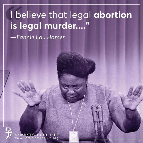 Herstory Fannie Lou Hammer Feminists For Life Herstory Fannie Lou Hammer Feminists For Life