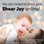 Send us your "SHEER JOY" (if you haven't already)!