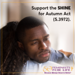 Tell your senators: Pass the SHINE for Autumn Act!!